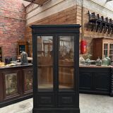 Napoleon III patinated display cabinet