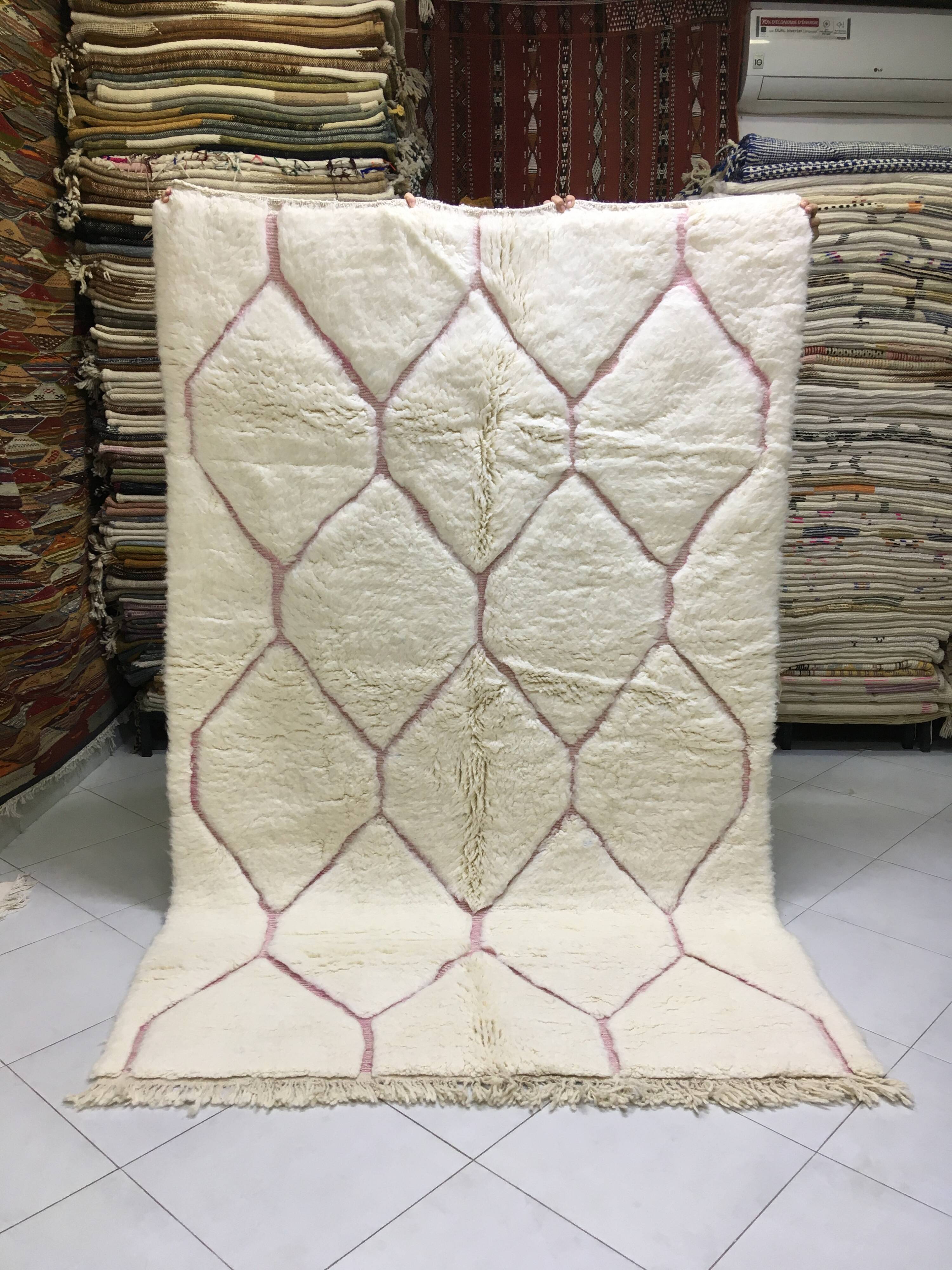 Tapis Beni Ouarain Berbère 251 x 160 cm