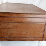 Suitcase leather