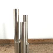 Chrome vase