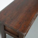 Antique french rustic farmhouse fruitwood & oak side table