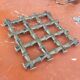 Bronze trivet in the style of bamboo, circa 1960
