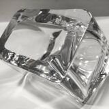 Vintage Ashtray • Pen Holder • Crystal • Daum France • 1970