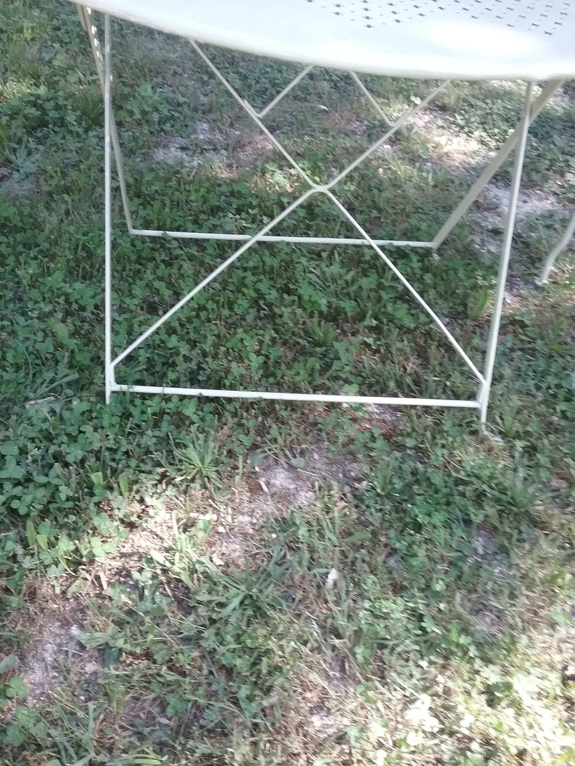 Wrought iron garden room