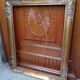Old Montparnasse frame with keys and gilded leaf - Format 15 P - circa 1950