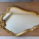 Vintage baroque style gilded mirror