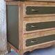 Oak chest of drawers