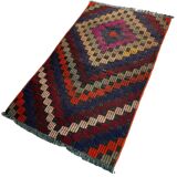 Vintage turkish kilim rug, 95 x 57 cm