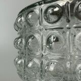 60s 70s VEB hanging lamp ceiling lamp bubble chrome glass space age design