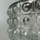 60s 70s VEB hanging lamp ceiling lamp bubble chrome glass space age design