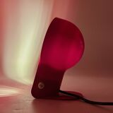 Iconic lamp panda by ambrogio pozzi for harveiluce – 70s design plastic table lamp