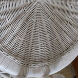 Peacok rattan armchair