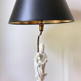 Fine ceramic lamp from the early 20th century