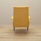 Yellow armchair, Italian design, 1970s, production: Italy