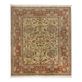 Vintage Handmade Turkish Oushak Rug. 100% Wool. Excellent Condition