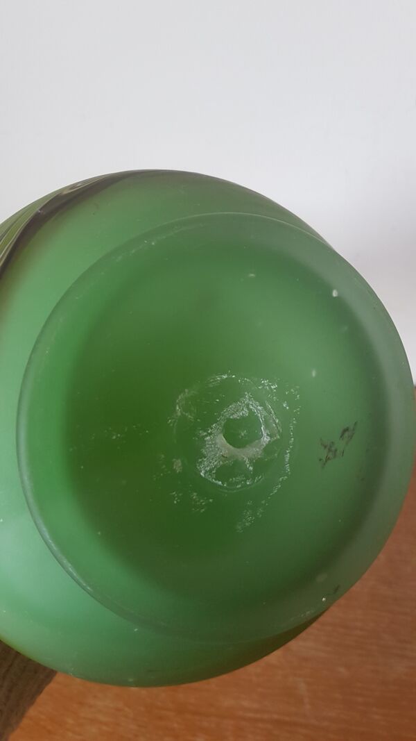 Vase en pâte de verre