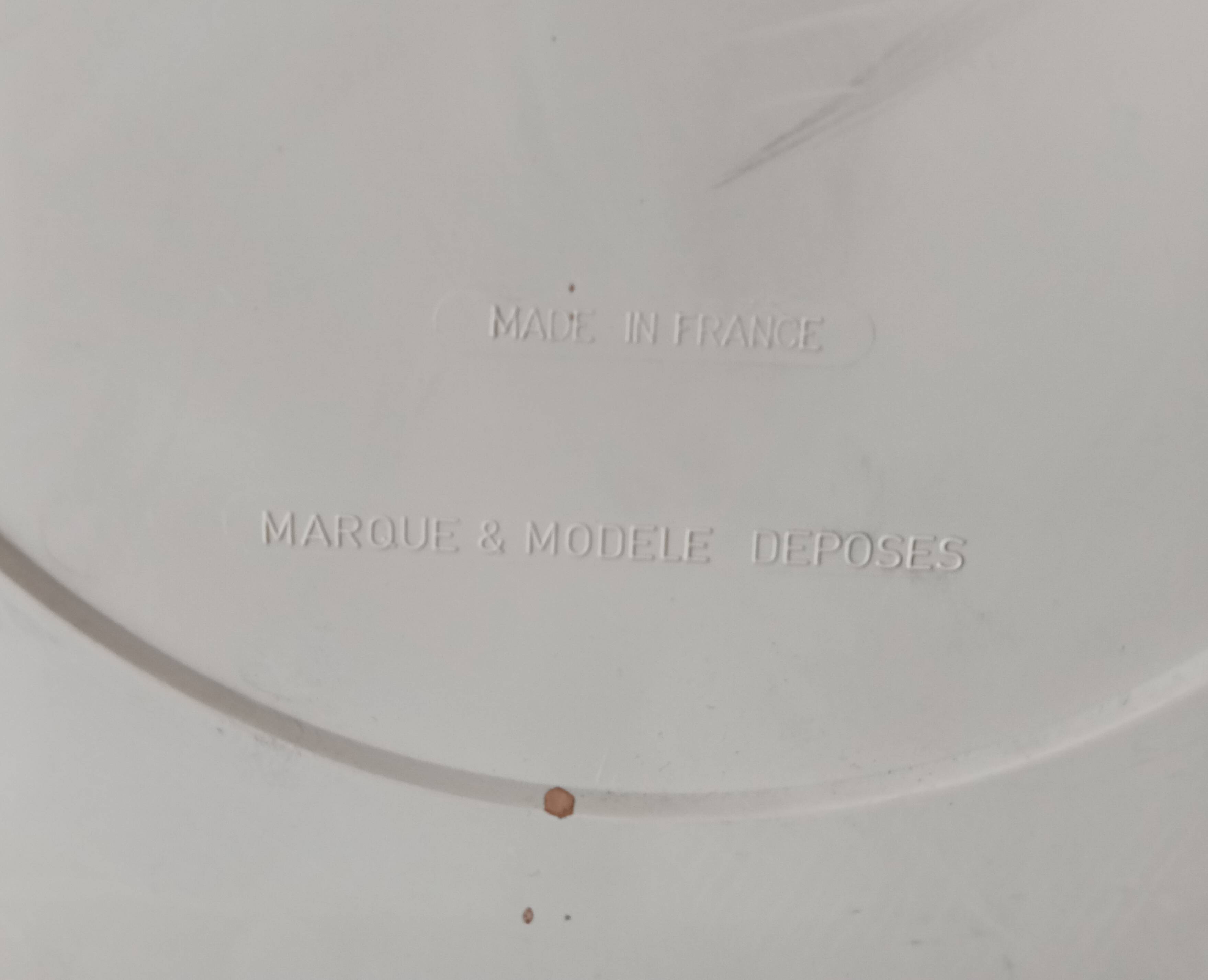 Vintage round mirror from the 60s/70s.