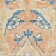 Shades Of Pink Large Vintage Persian Carpet, Hand Knotted Rug, 282x426 Cm