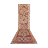 Tapis tribal vintage de couloir sku 1873