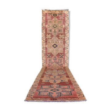 Vintage Hallway Tribal Carpet sku 1873