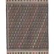 Masterwork Hand-Woven Rug Braided Kilim - Tribal Designer Carpet 3'9" X 5'