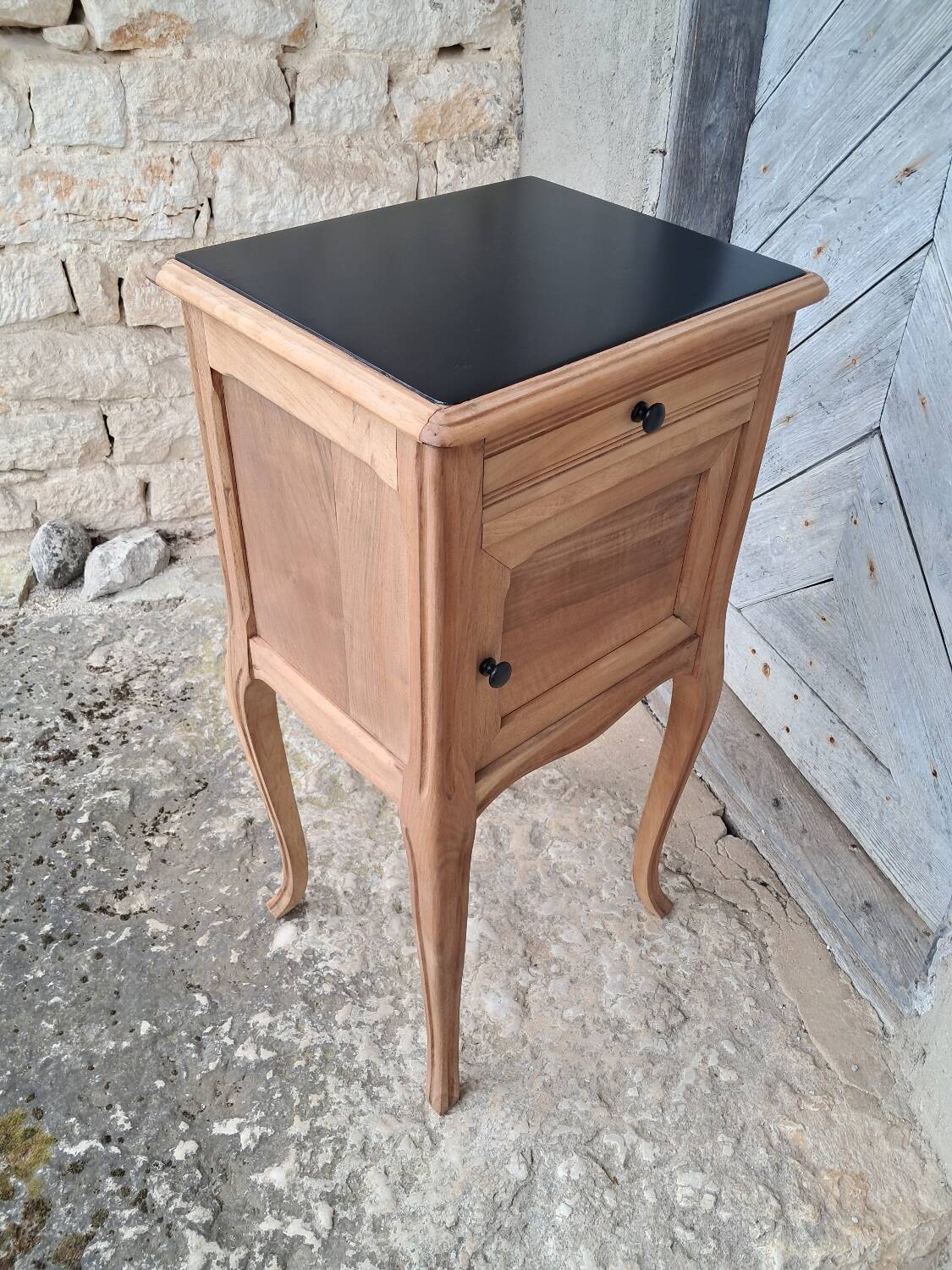 Airbrushed bedside table