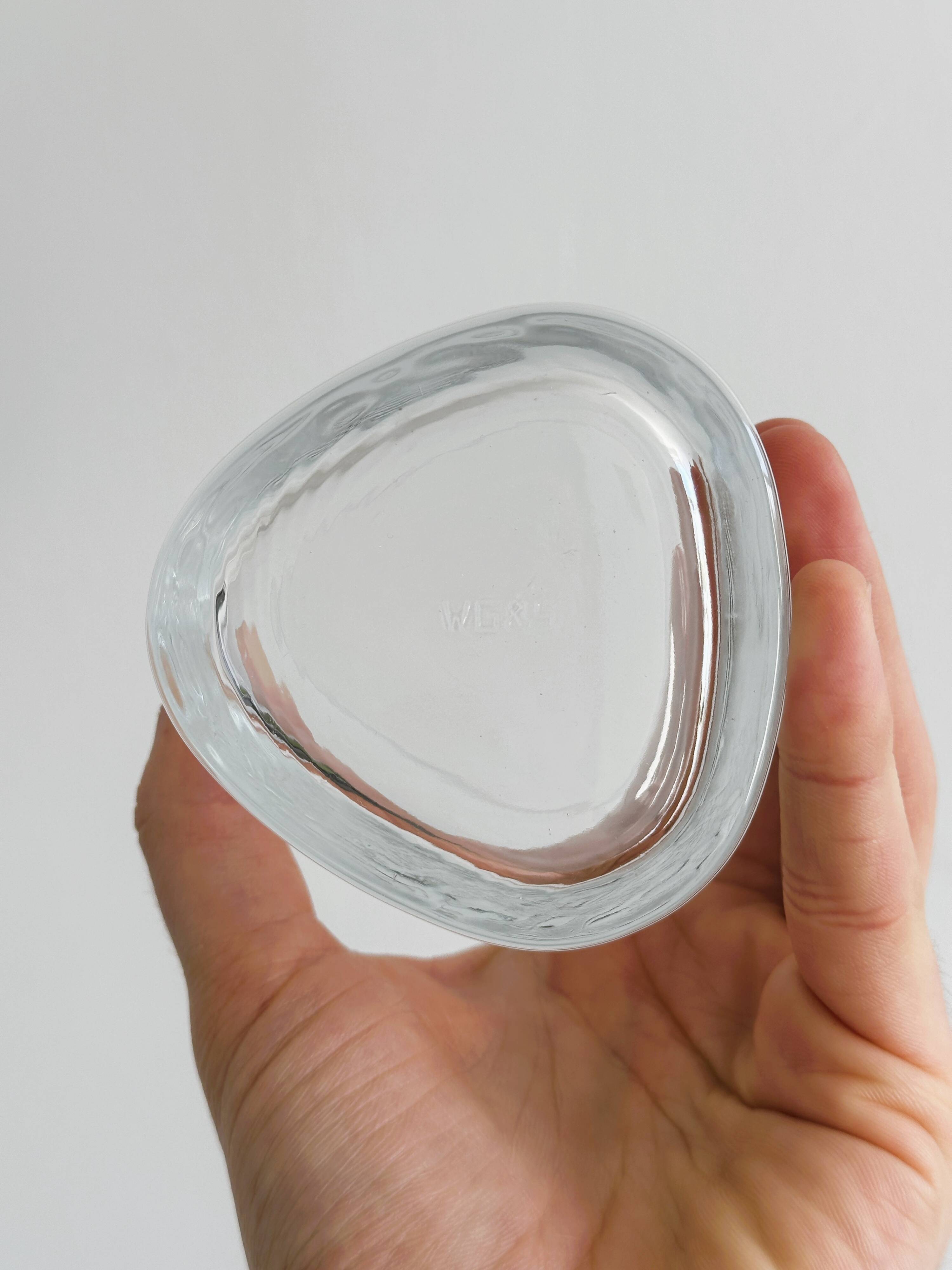 5 whiskey glasses - water.