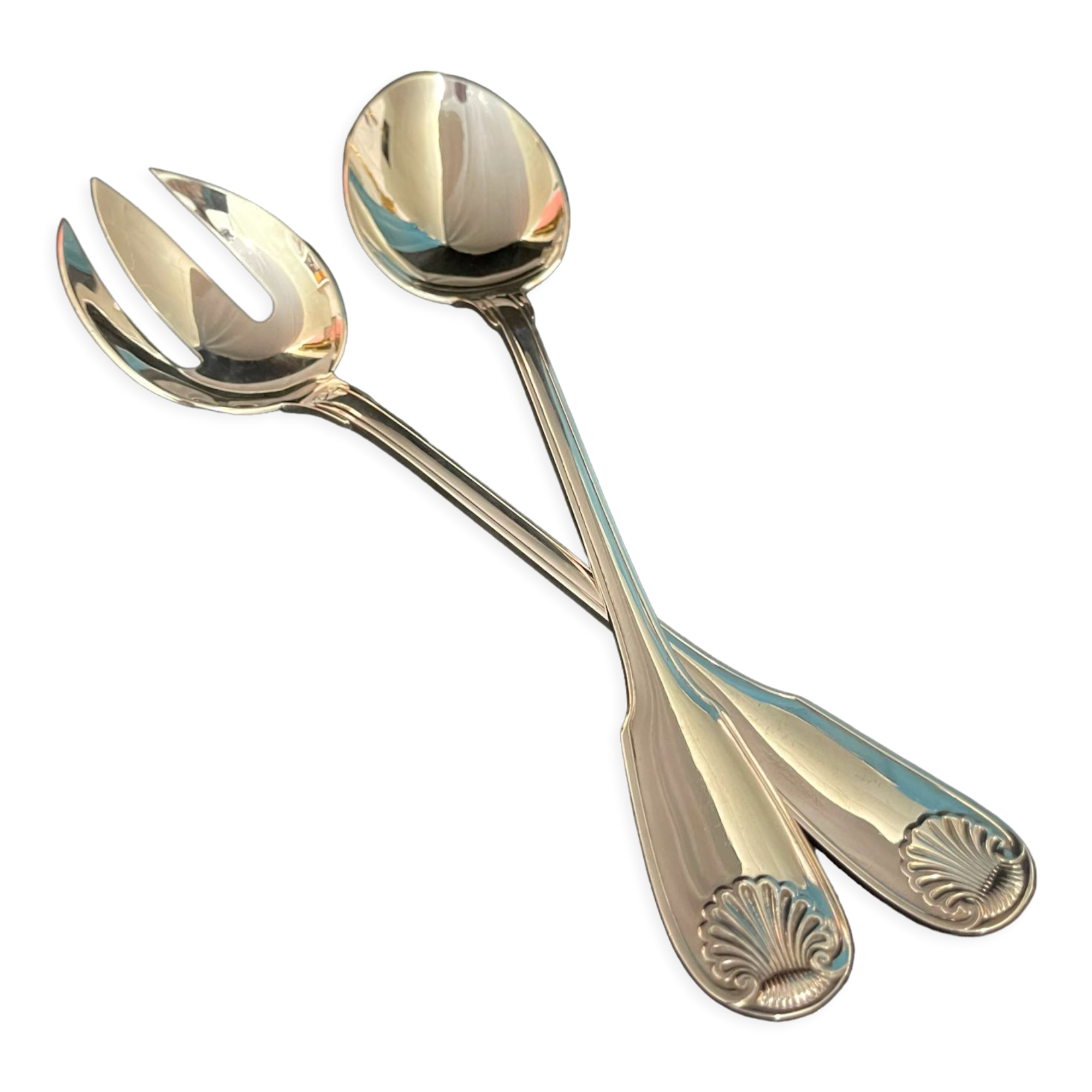 Christofle, service cutlery model vendome, shell