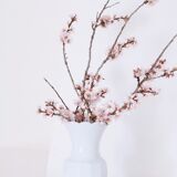 White vase Bareuther Waldsassen 50s