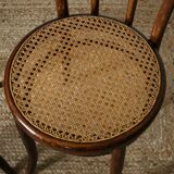 Pair of 20th century Fischel bistro chairs