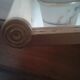 Art deco tray metal and mirror