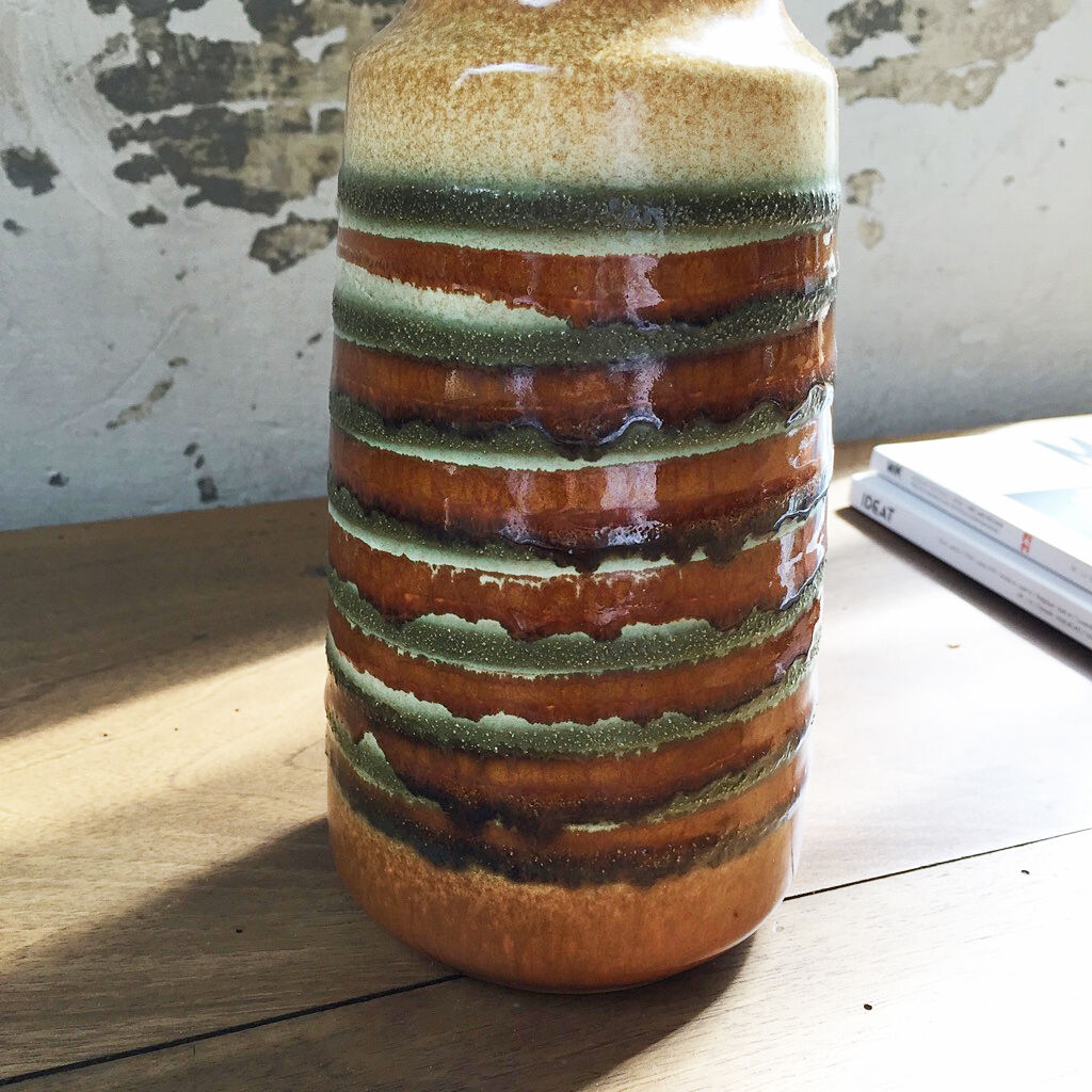 Steuler Germany ochre vase