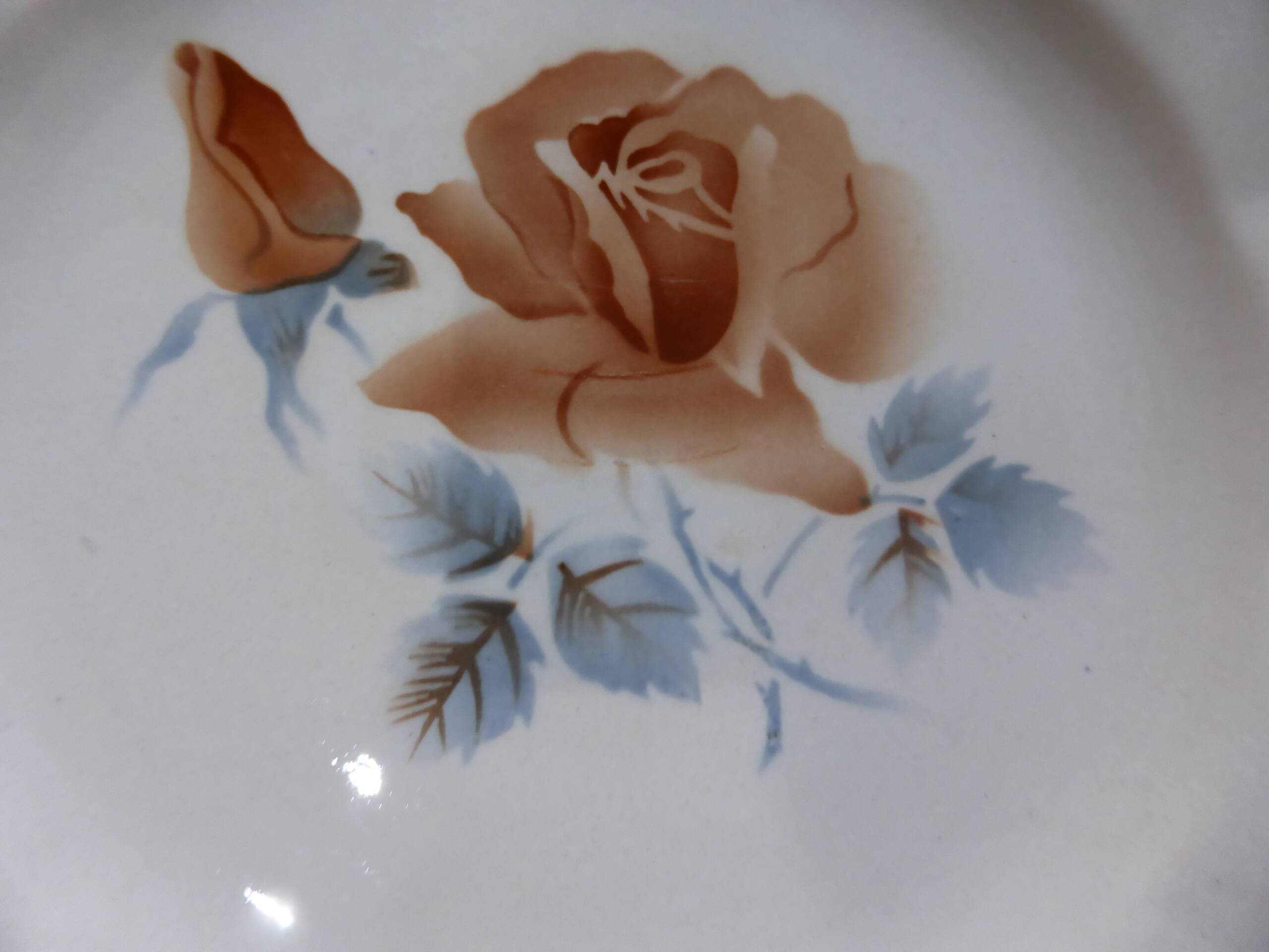 4 dessert plates from Digoin Sarreguemines 200892