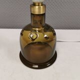 Holmegaard glass table lamp, by Michael Bang 1974 (Already discontinued in 1981) Model Meteor,