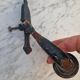 Wrought iron door knocker