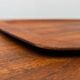 Scandinavian teak plateau from the mid-century, 1960s.