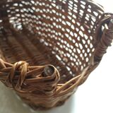Rattan bottle basket