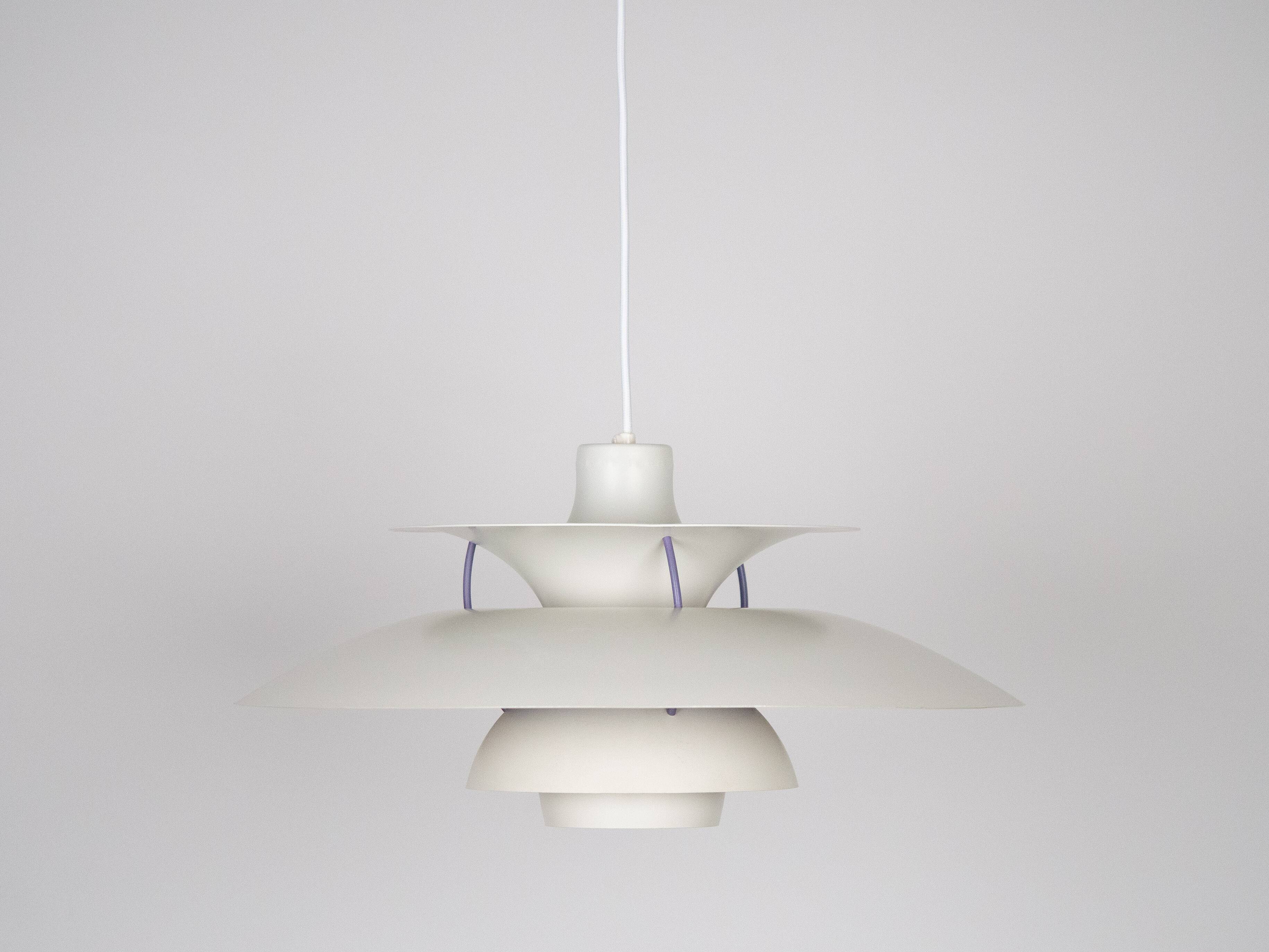 Danish vintage pendant lamp PH 5 by Poul Henningsen, Louis Poulsen, 1958
