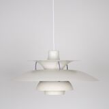 Danish vintage pendant lamp PH 5 by Poul Henningsen, Louis Poulsen, 1958