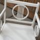 Art deco white painted chair, 1930