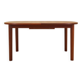 Teak table, Danish design, 1970s, manufacturer: Farstrup Møbler