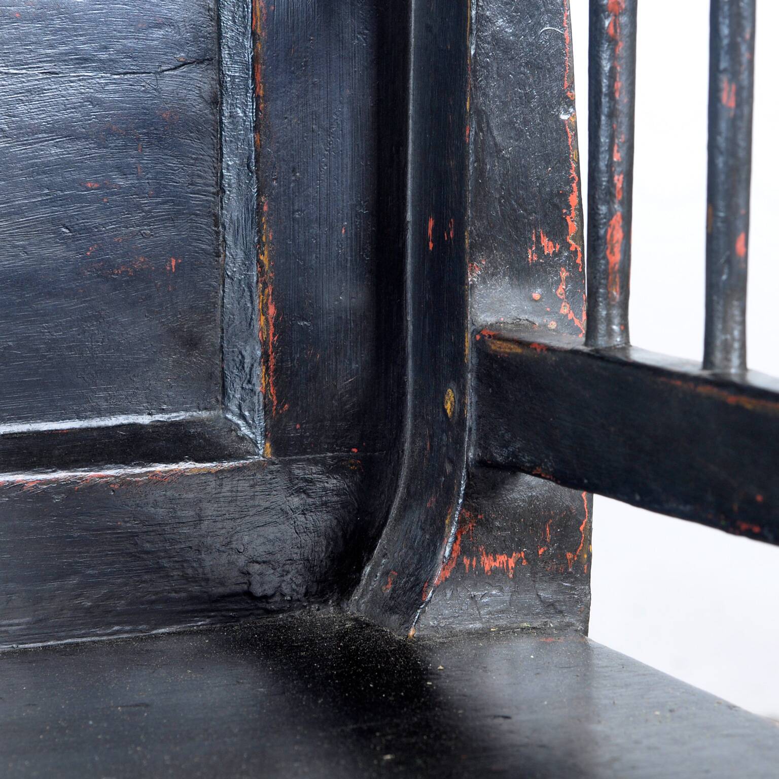 Antique pine bench, 1920s