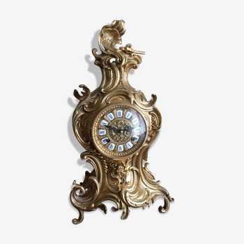 Pendule baroque bronze