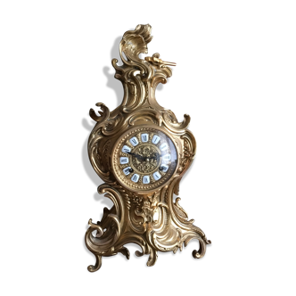 Pendule baroque bronze