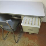Metal desk 60' type Strafor with chair