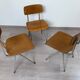 Set of 3 Friso Kramer chairs for Ahrend by Cirkel Result 60s 70s