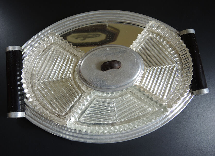 Former servant aperitif plateau art deco style