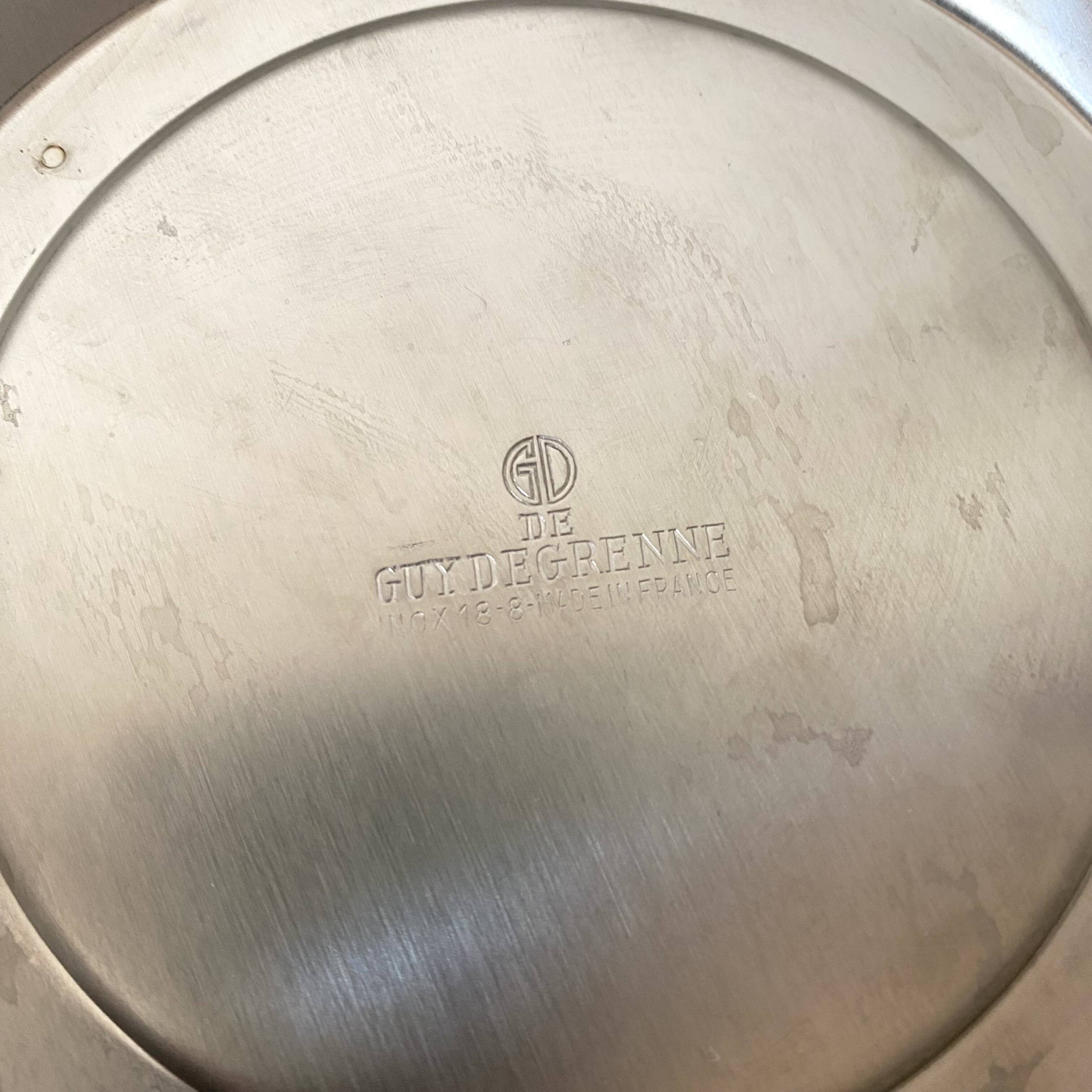 Guy Degrenne stainless steel champagne bucket