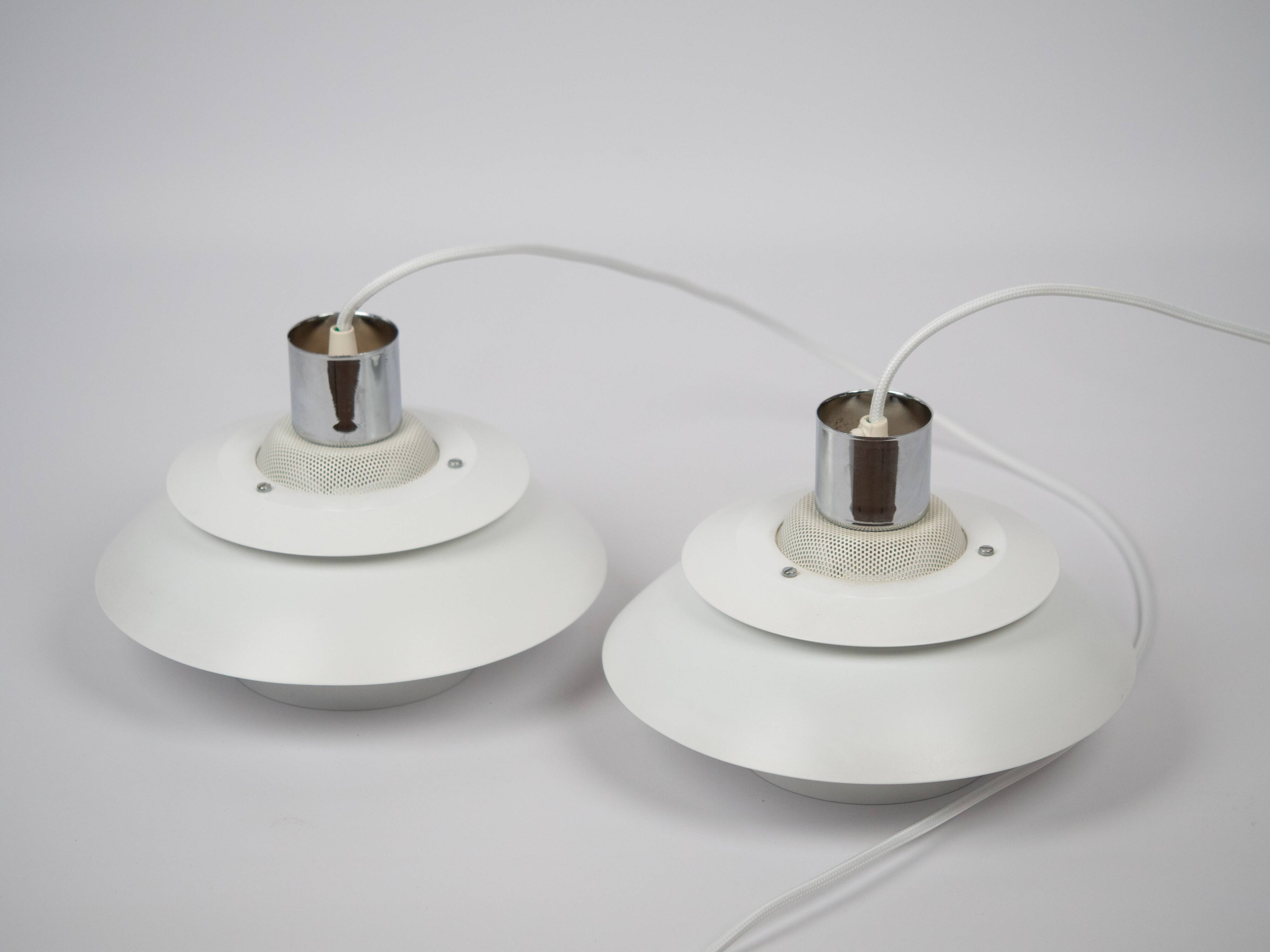 Pair of vintage Korfu lamps by Design Light, 1980s