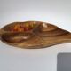 Cut sheet compartmentalized exotic wood dug 70s